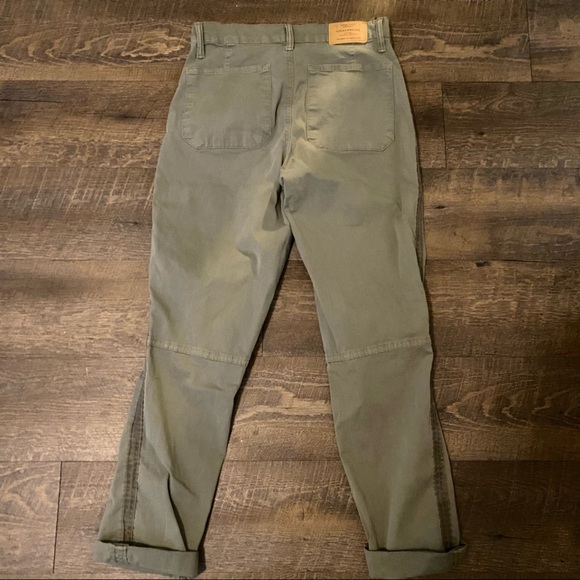 Lucky Brand Olive High Rise Cargo Pants - Picture 4 of 6